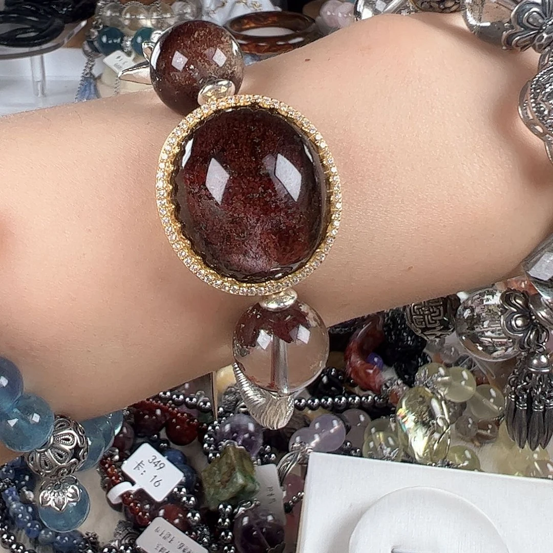 水晶手链未镶嵌悲****骨