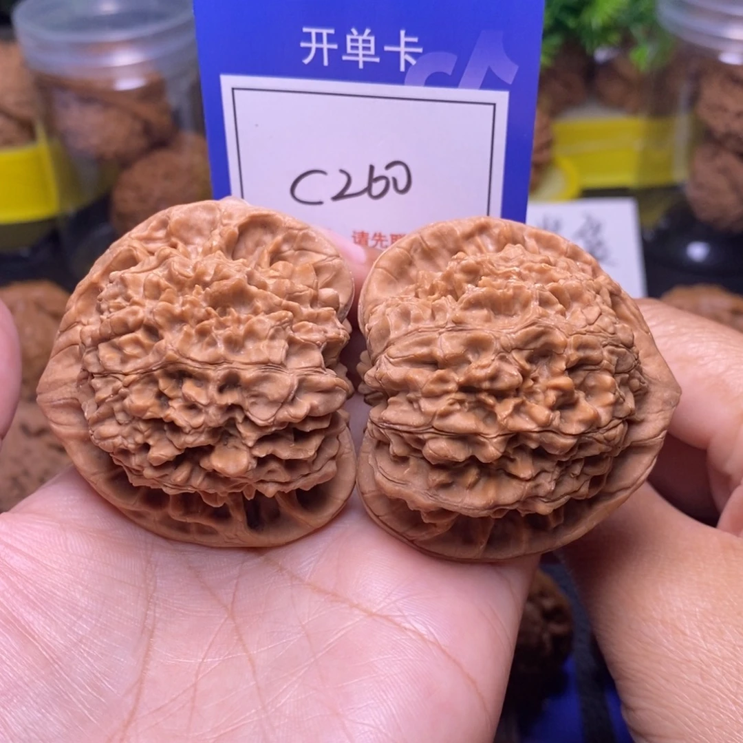 桃核把件51全品官帽c260