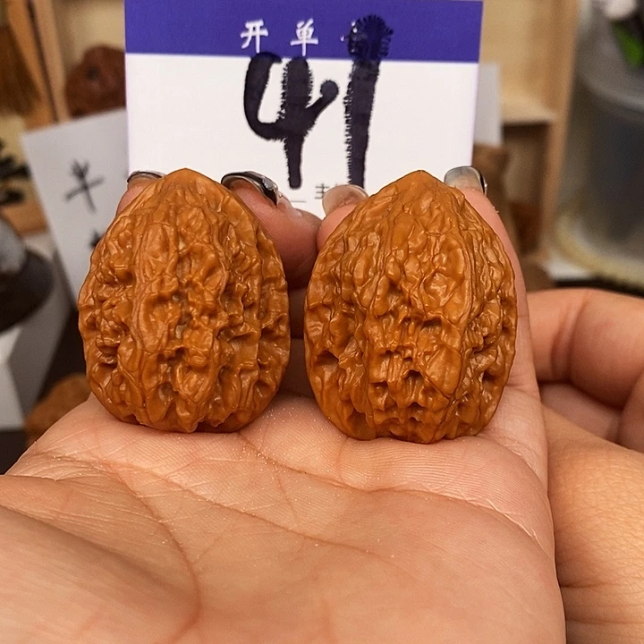 吊坠桃核野鸡34有修s