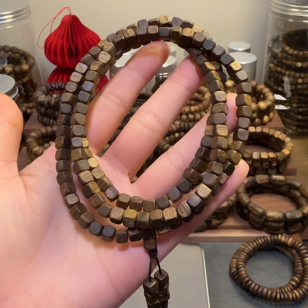 最***组沉香香囊沉香05方糖多圈15.7g 多样性发一