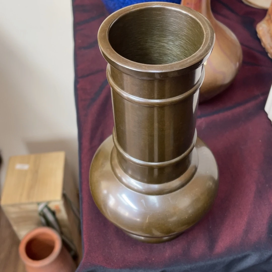 铜花瓶回流货品非全新