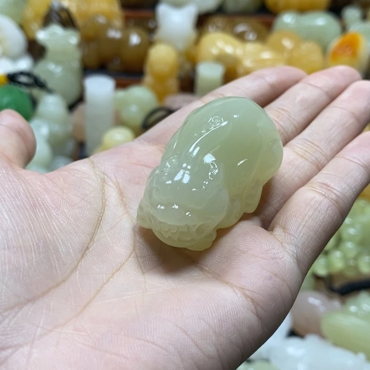 完全开放貔貅挂件