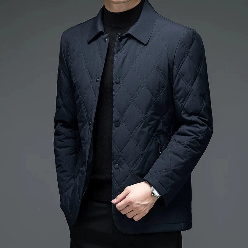 【尚品男装】【116】2025秋冬季精品时尚翻领百搭保暖显瘦棉服