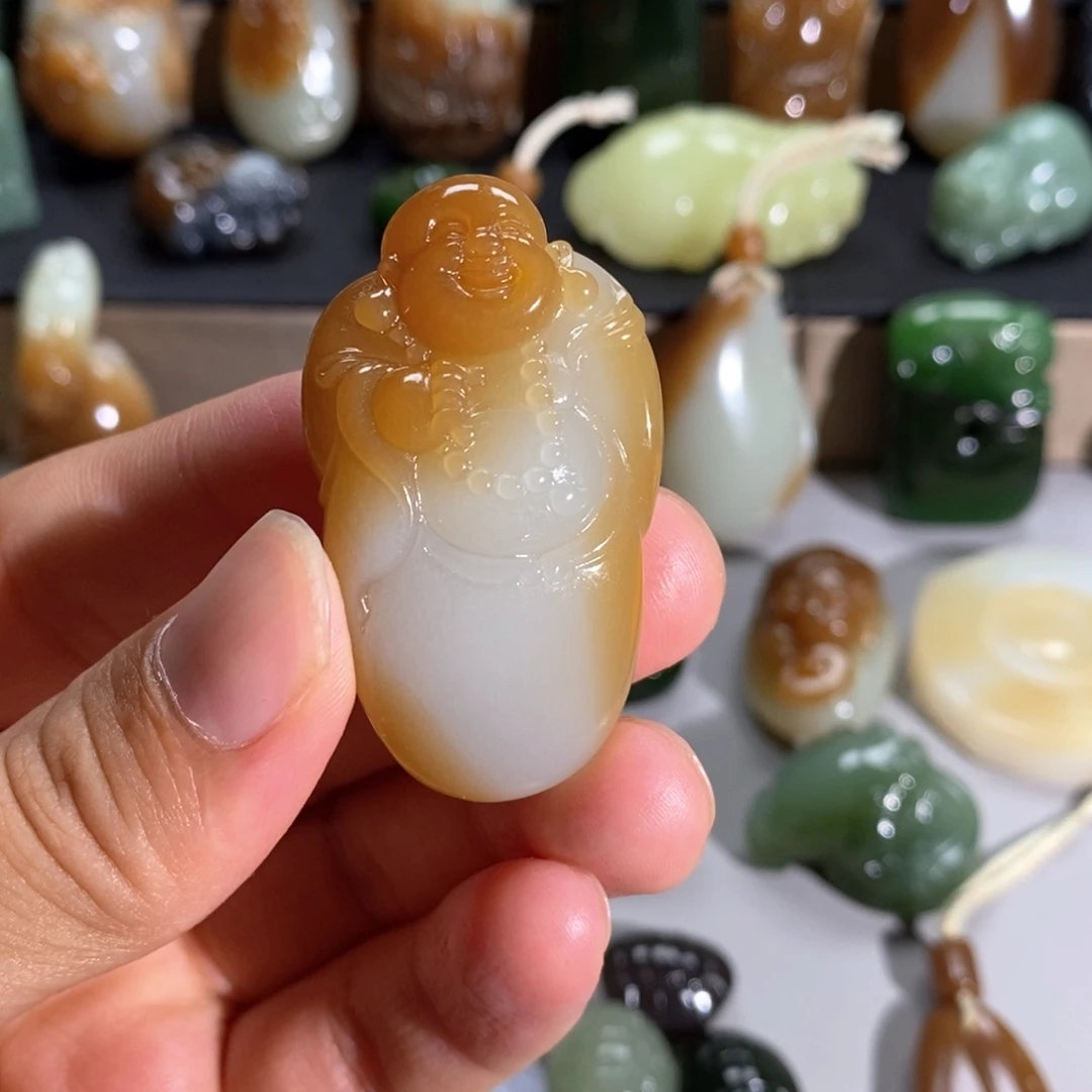 和田玉未镶嵌颈饰⭐️****