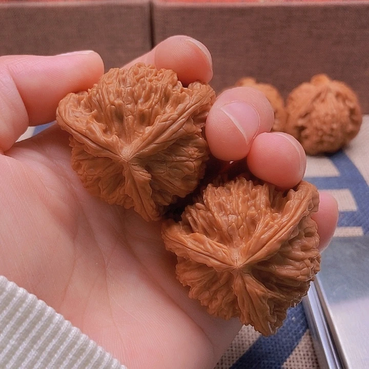 吊坠文玩核桃线**刘三棱