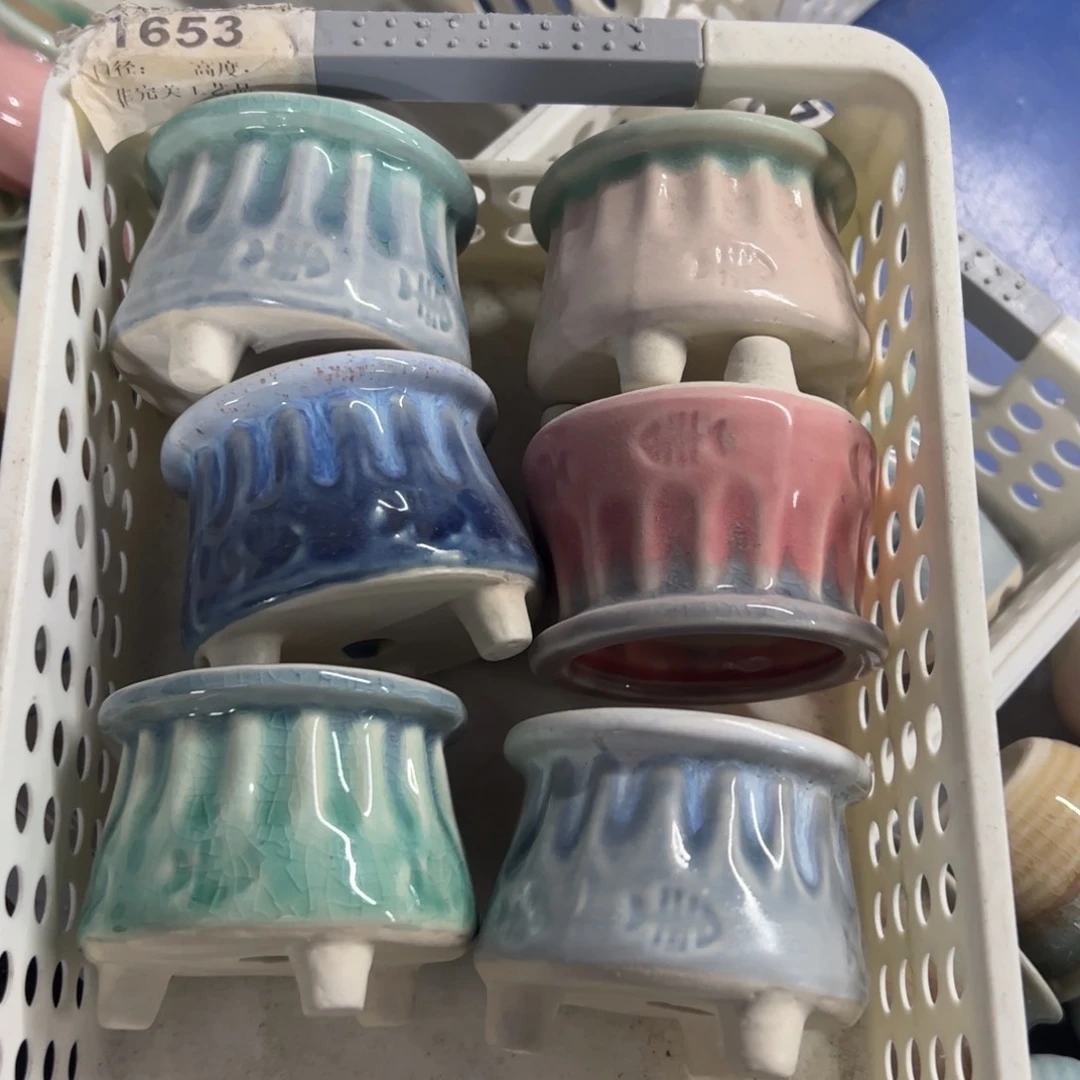 陶瓷多肉小花盆@@1653