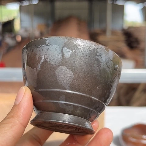 戬谷龙窑柴烧茶杯21