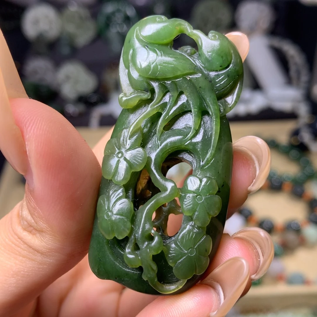 和田玉挂件未镶嵌