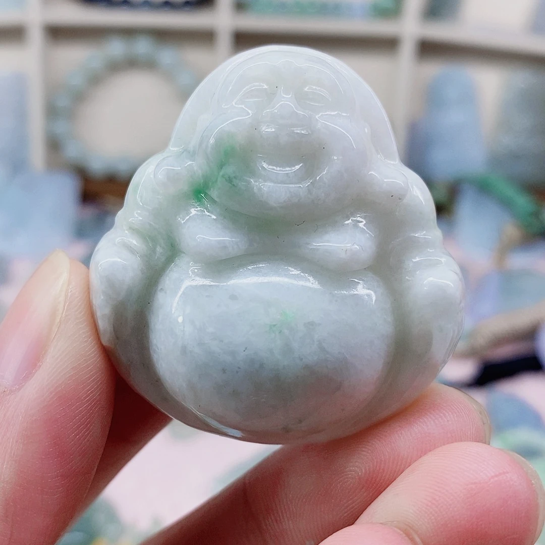 吊坠(不含链)未镶嵌翡翠天然