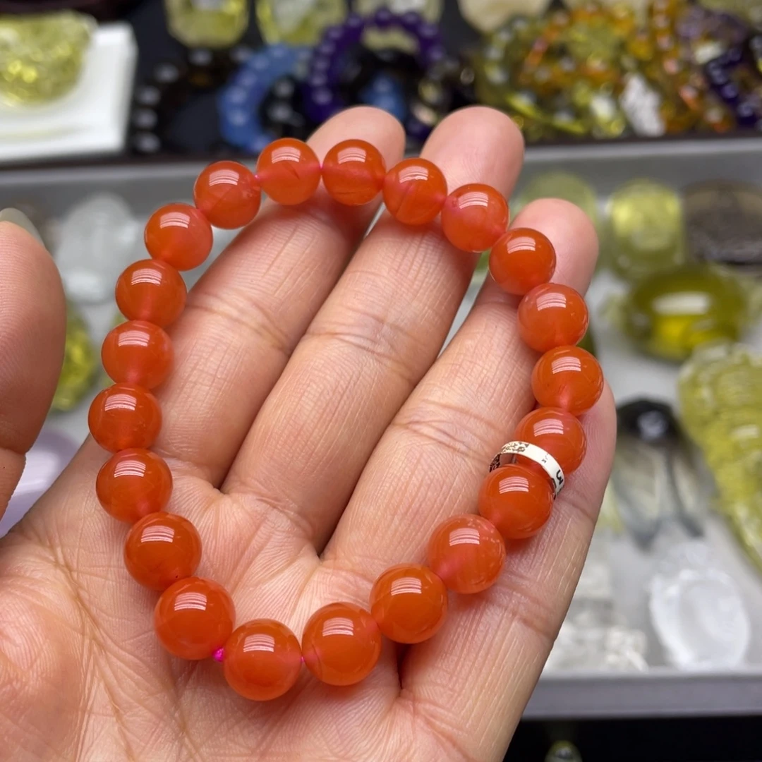 嘉***懿南红玛瑙未镶嵌手链