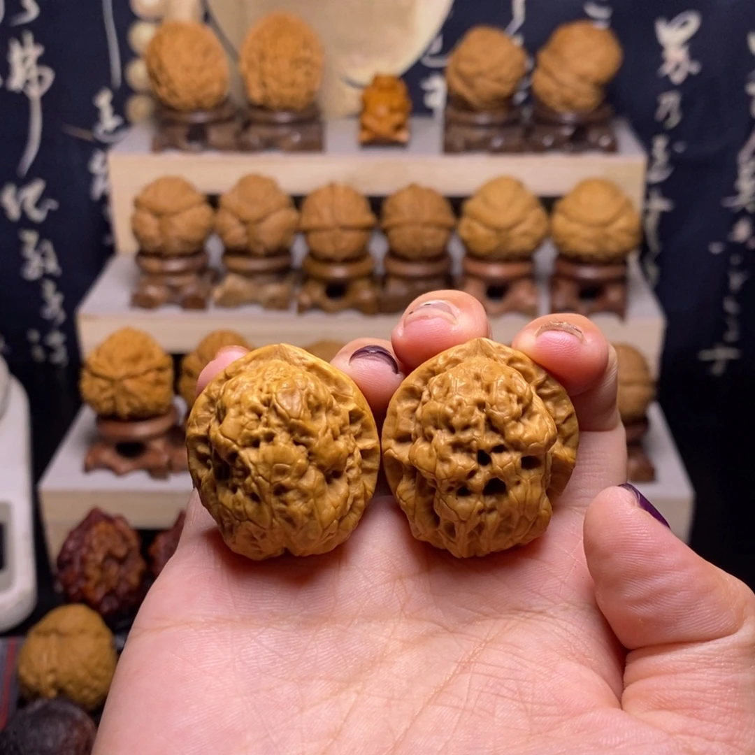 文玩核桃把件Z九龙疙瘩包65……