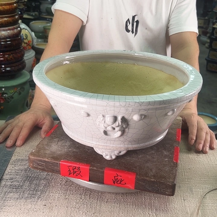 泳坤堂石湾盆陶瓷