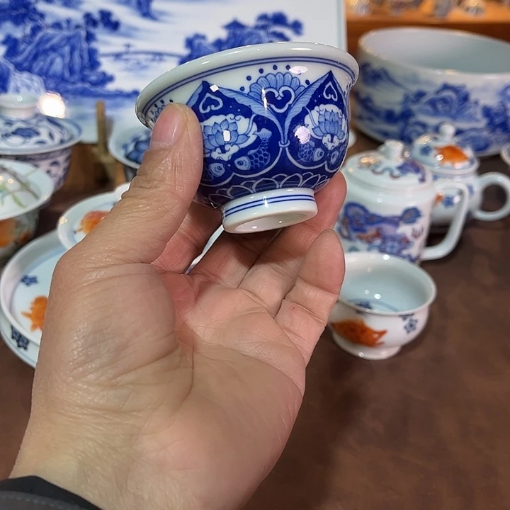 錡镇堂手工手绘杯