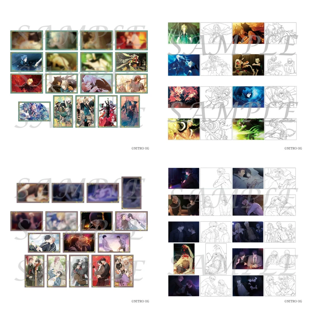 【拆盒】Nc社 20周年回忆明信片 透卡 合集【盲盒】