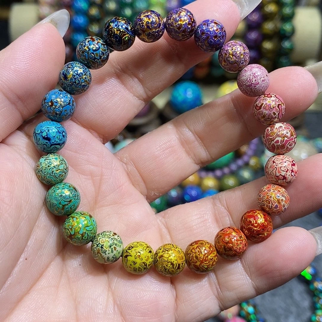 漆宸阁大漆珠0.8多宝