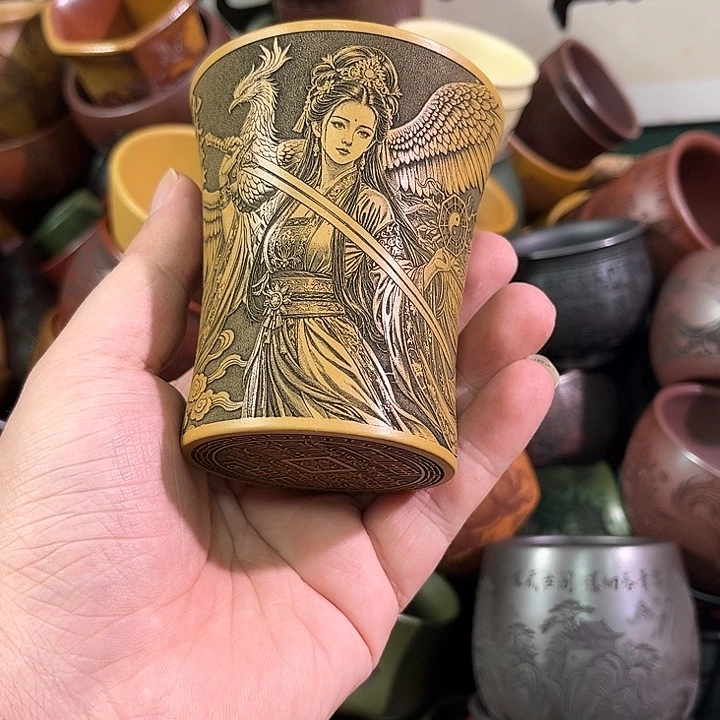 茶杯紫砂全手工紫砂主人杯