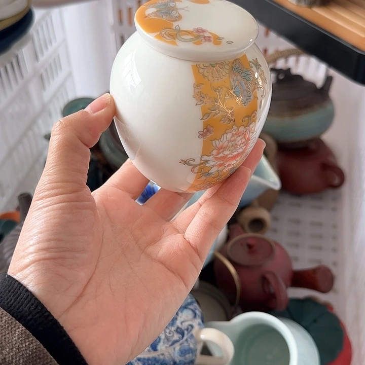 微瑕陶瓷茶具茶杯茶壶