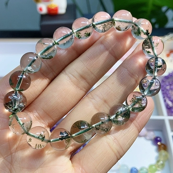 水晶手链未镶嵌绿幽灵10.4