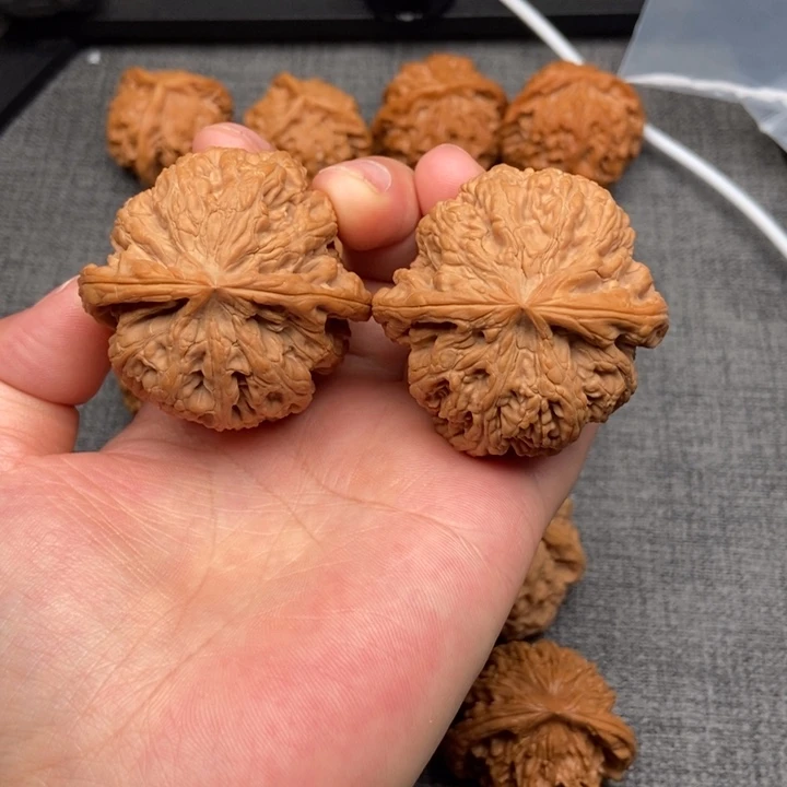 文玩核桃把件粗筋48