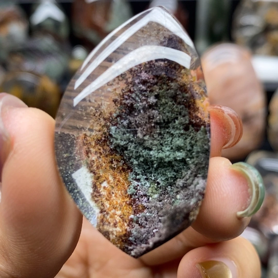 水晶未镶嵌珠宝半成品