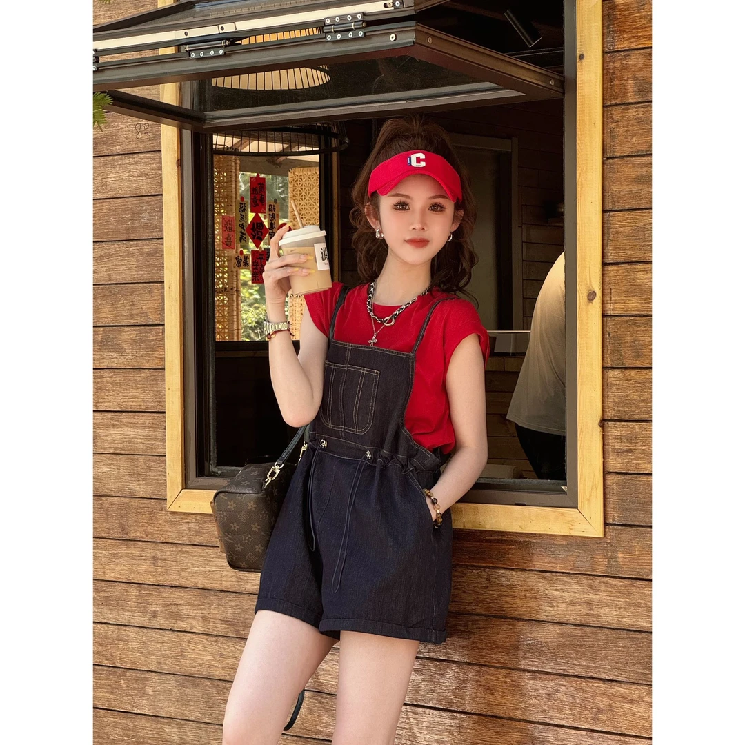 （肆意飞扬）纯色净版简约显瘦休闲百搭经典款小T上衣