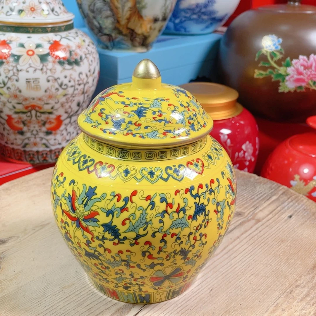 【闪购商品】罐陶瓷茶叶罐密封罐