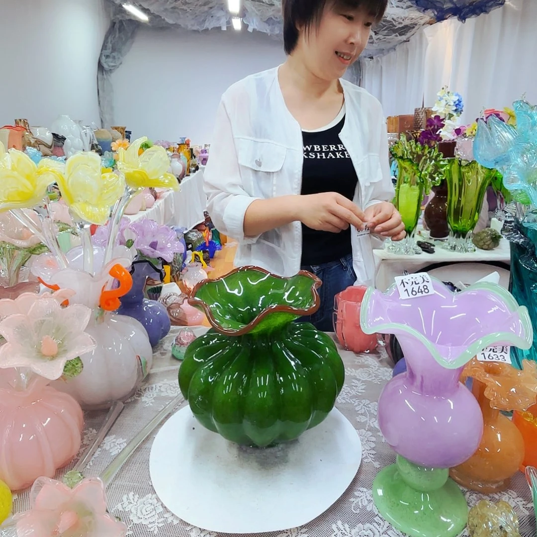 琉璃花瓶花器艺术品