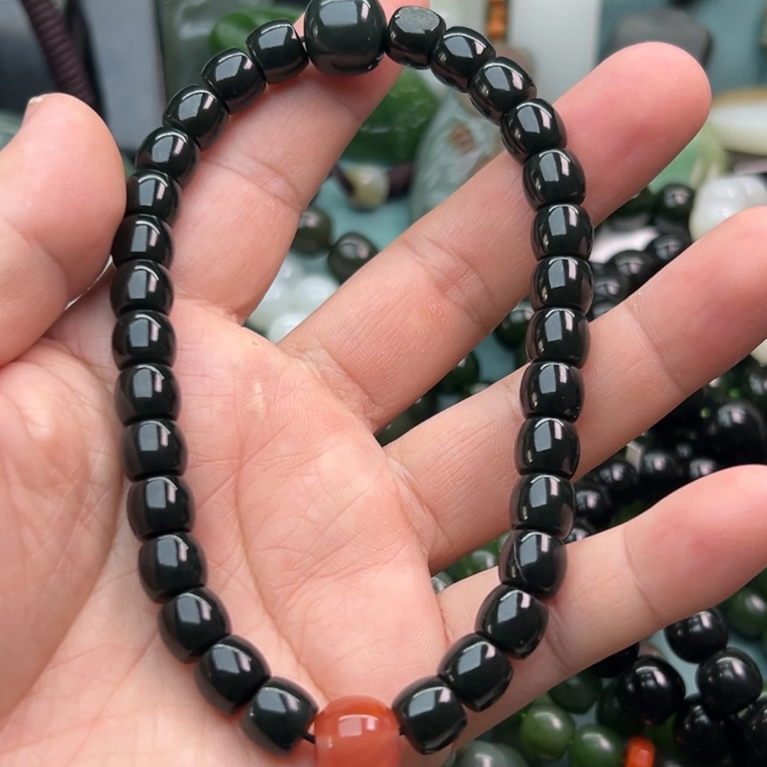 和田玉手链未镶嵌