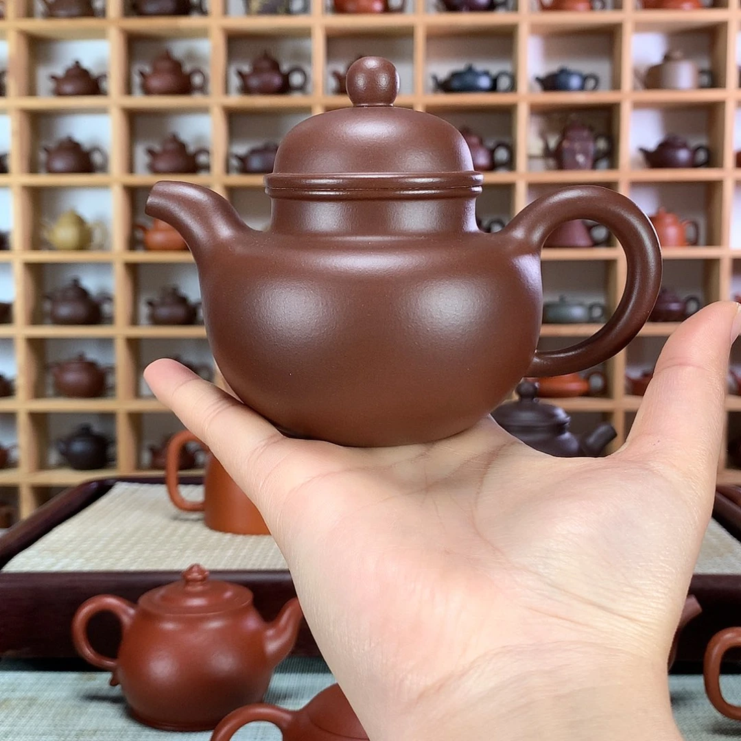 茶壶紫砂紫砂壶手工制作1