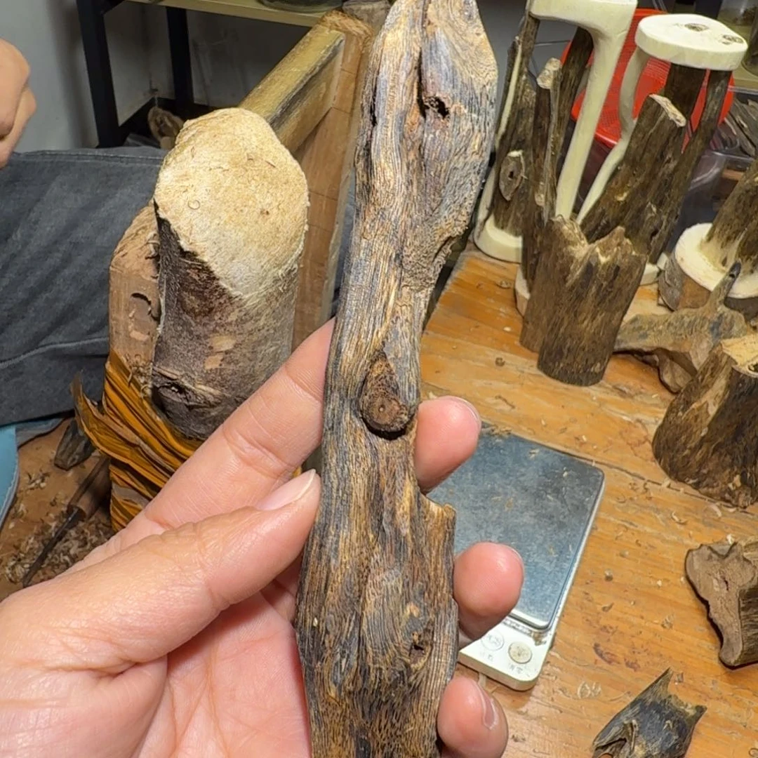 棋楠沉香白奇块料33k