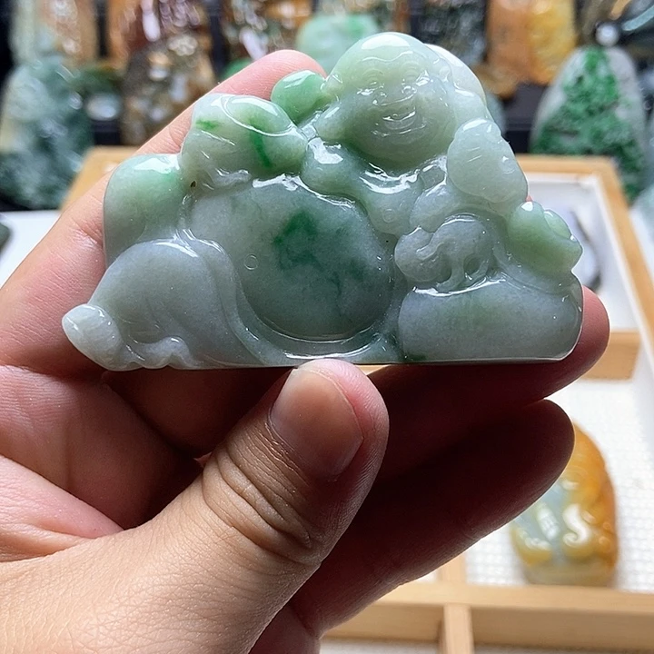 颈饰未镶嵌翡翠翡翠a货