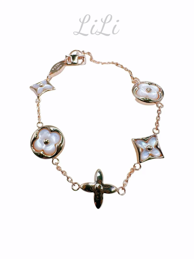 铜合金贝壳手链 【5】奴家气质百搭经典五花四花 单花手链