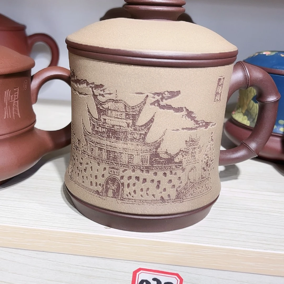 紫砂茶杯手工制作