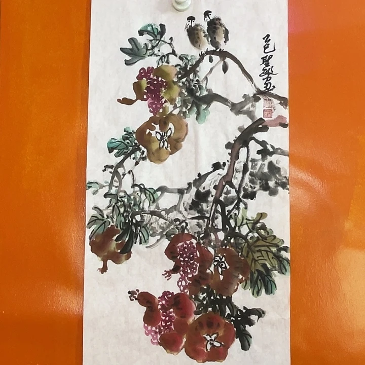 国画张圣敏先生纯手绘作品