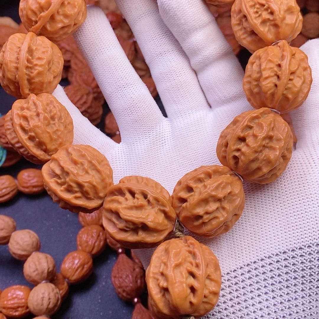 【闪购商品】文玩核桃吊坠粗筋方墩28