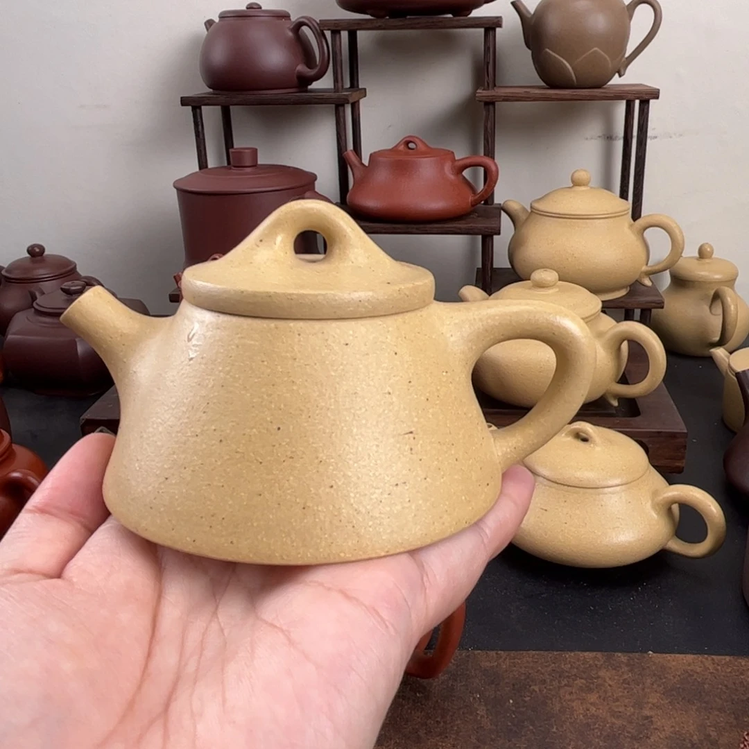 茶壶紫砂全手霸王石瓢150毫升