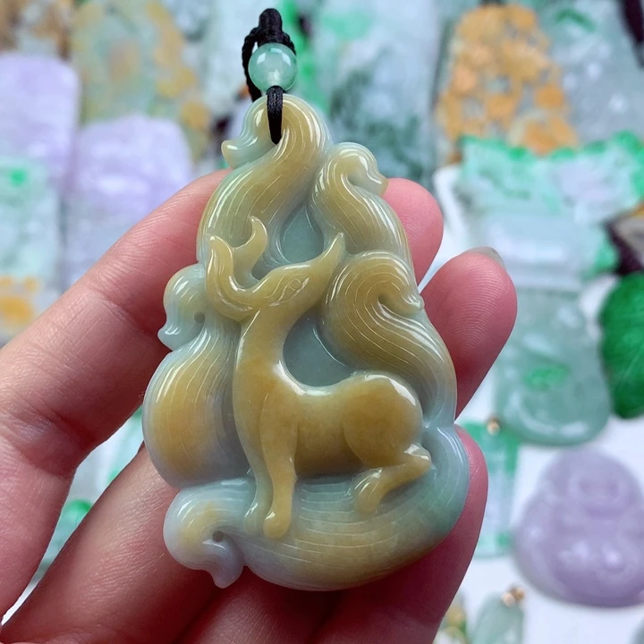 吊坠(不含链)未镶嵌翡翠