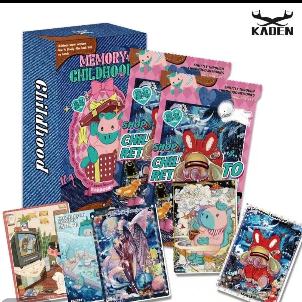 （拆盒）卡登《童年》艺术家收藏卡牌动漫周边盲盒代拆