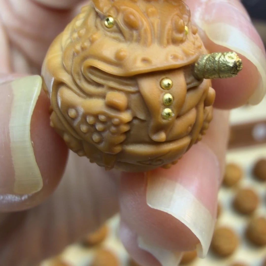 吊坠猴头核桃重工蛤蟆大王