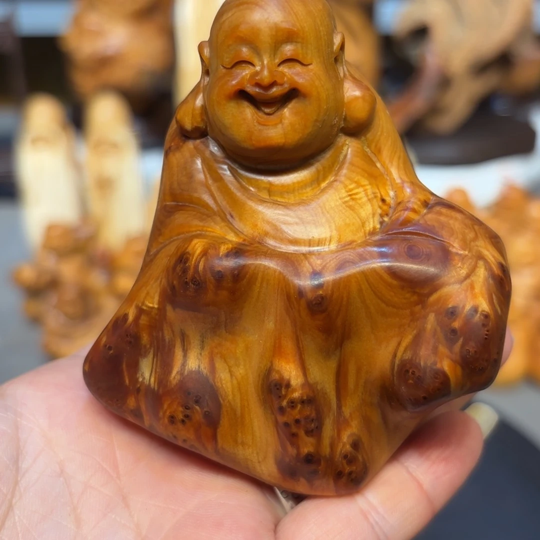 l***c木太行崖柏弥勒佛瘤疤