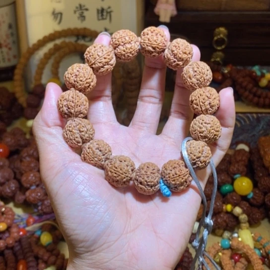 吊坠金刚菩提185原籽五面十龙