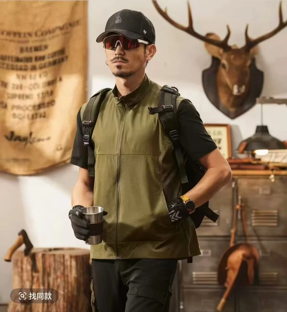 8809半拉锁男士立领百搭T恤