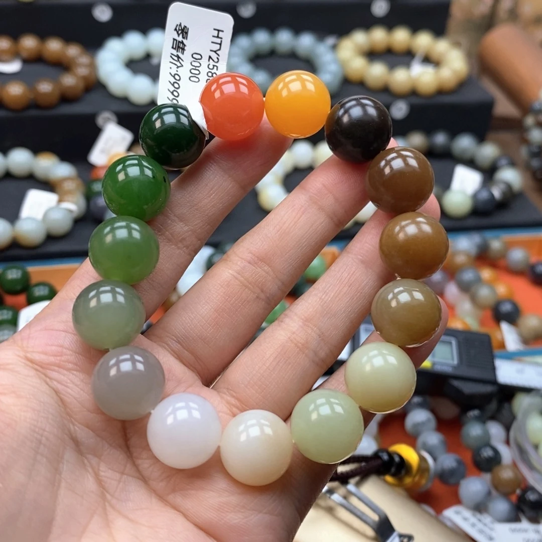 未镶嵌手串和田玉L卡14