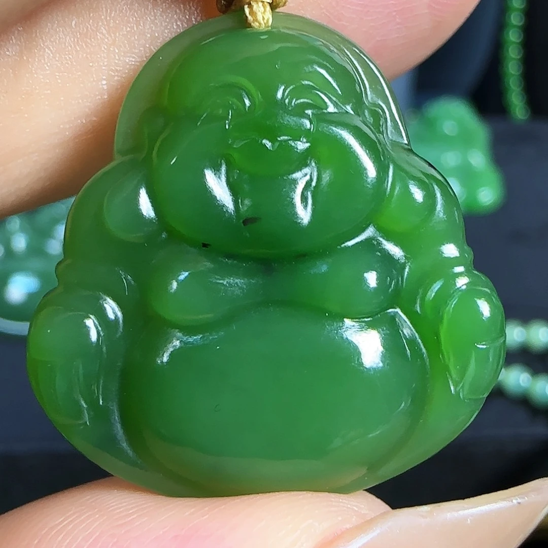 和田玉（碧玉）未镶嵌颈饰