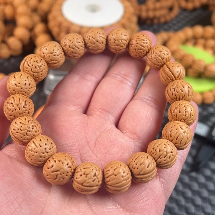 手串桃核14金丹桃核