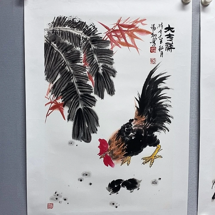 国画亲笔手绘原创