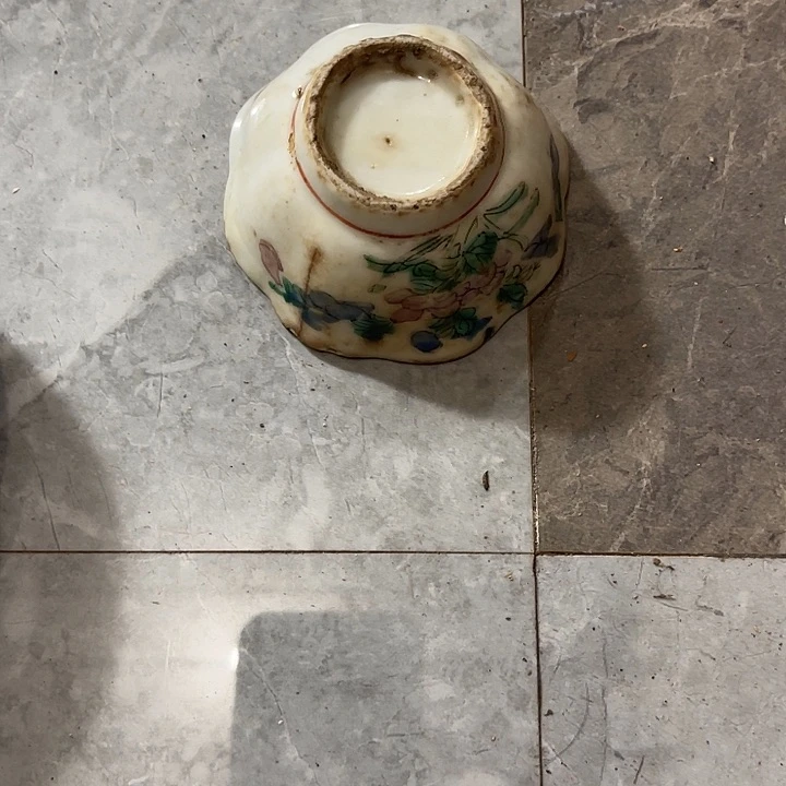 罐海*粉彩小杯子有线了