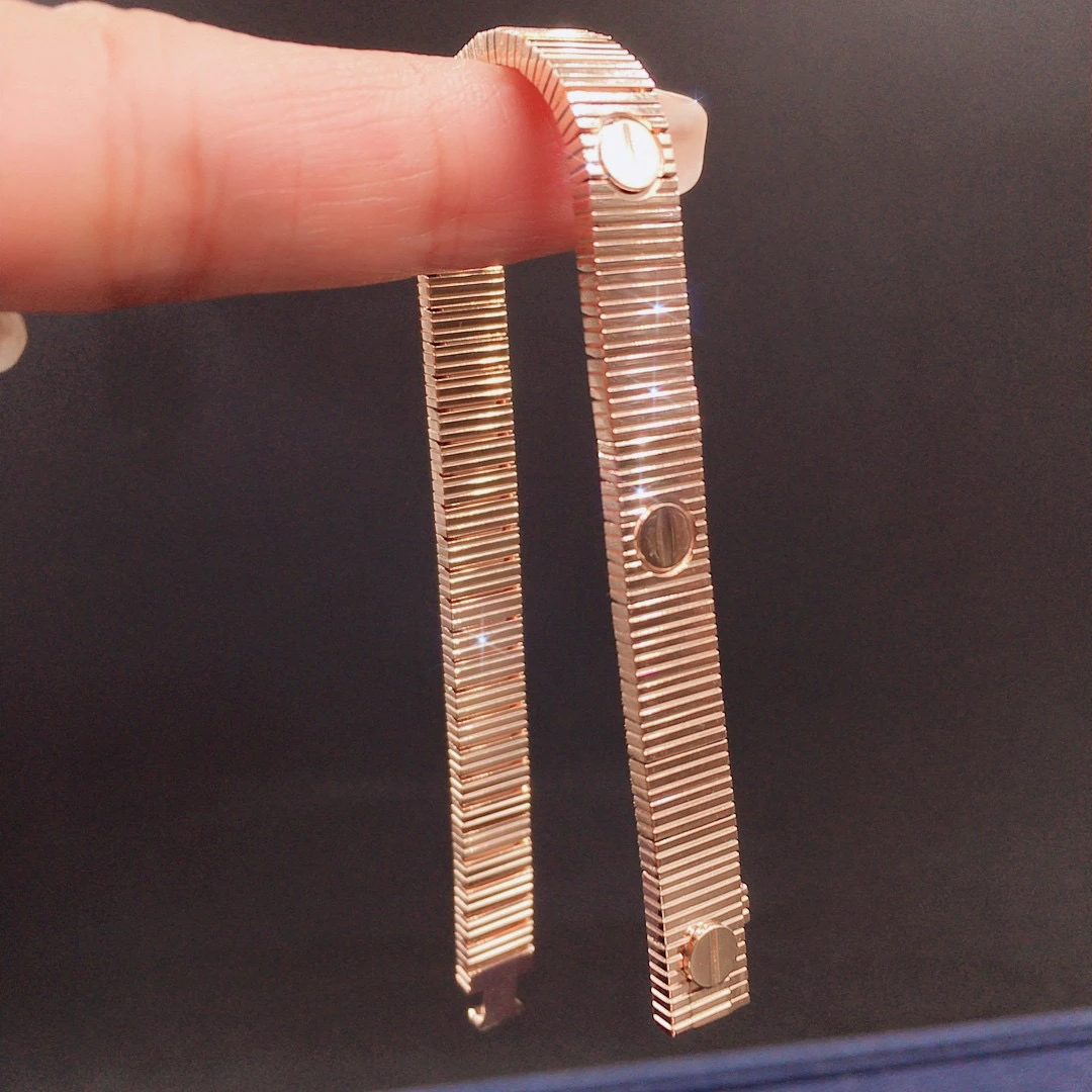 18K金螺纹手链（精工版）