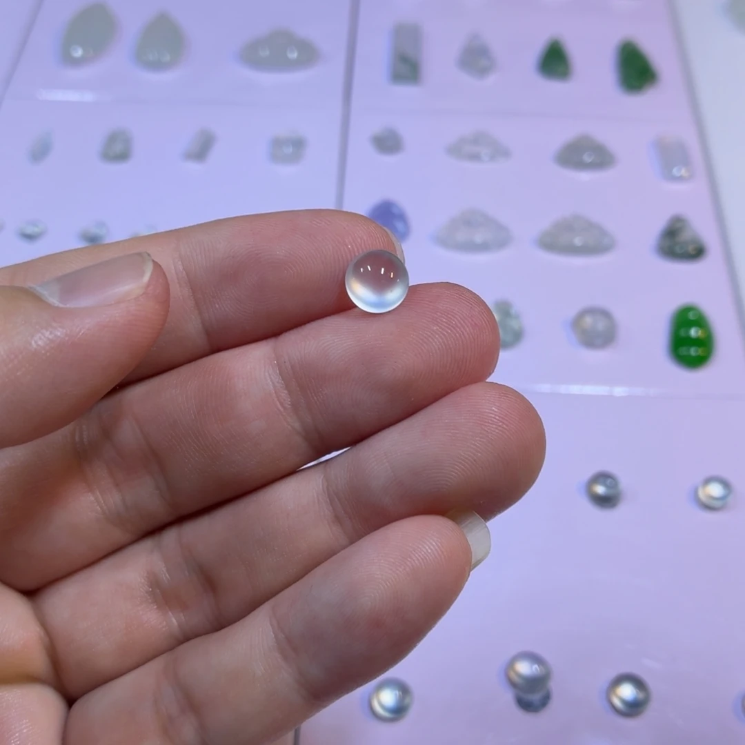 翡翠未镶嵌戒指蛋面