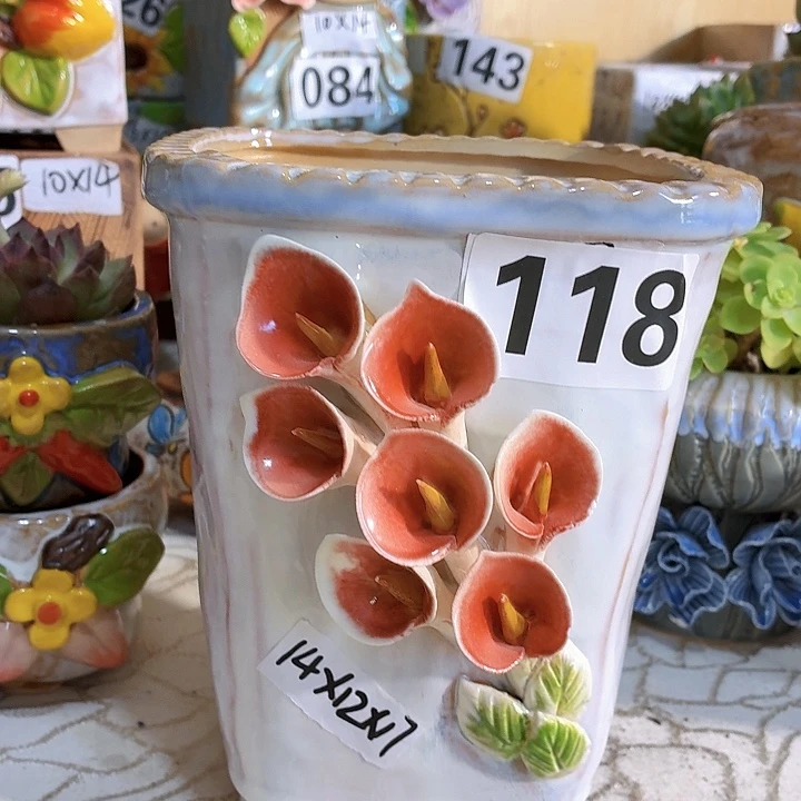 多肉花盆，满15包邮